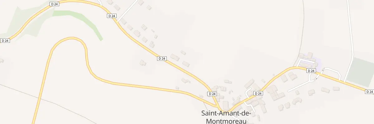 Plan du 15 Rue du Périgord à Montmoreau