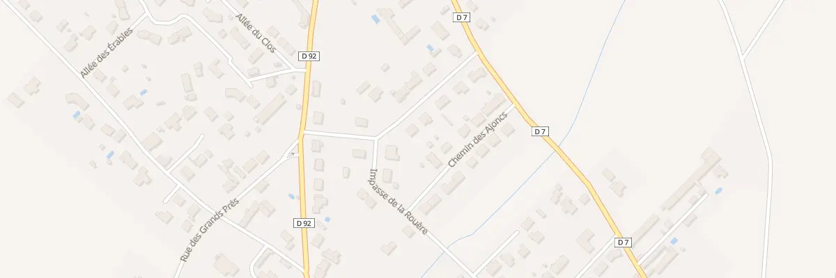 Plan du 4 Rue du Maupas à Champigny en Rochereau