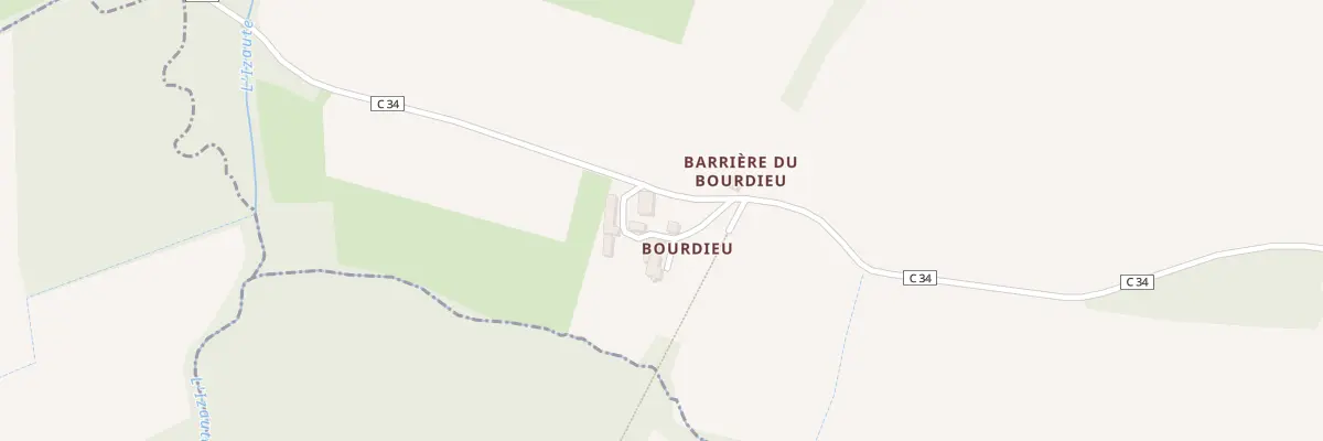 Plan du 5456 Au Bourdieu à Montréal