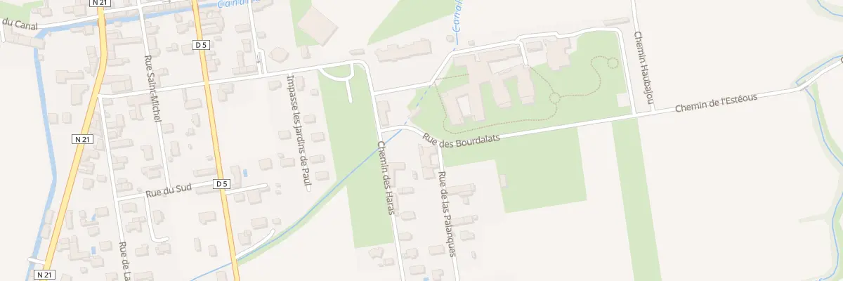 Plan du 2 Rue de Las Palanques à Rabastens-de-Bigorre