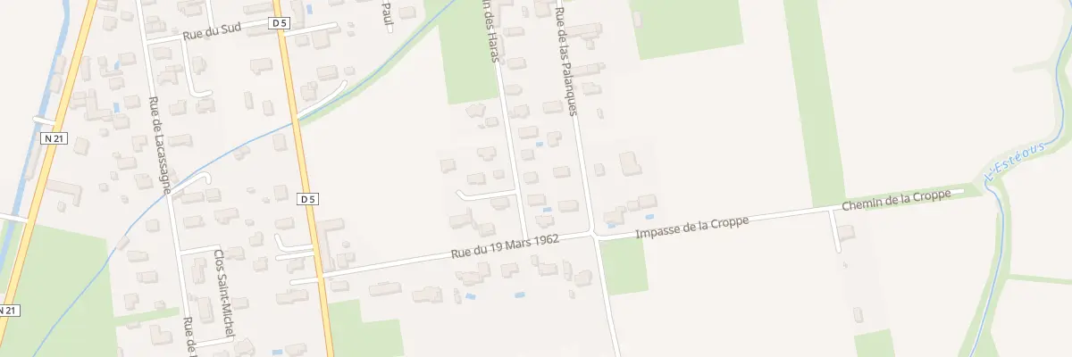 Plan du 13 Che des Haras à Rabastens-de-Bigorre