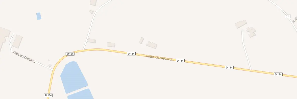 Plan du 784 Rte de Dieulivol à Baleyssagues