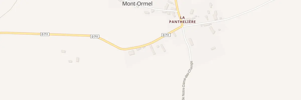 Plan du 17 La Pantheliere à Mont-Ormel