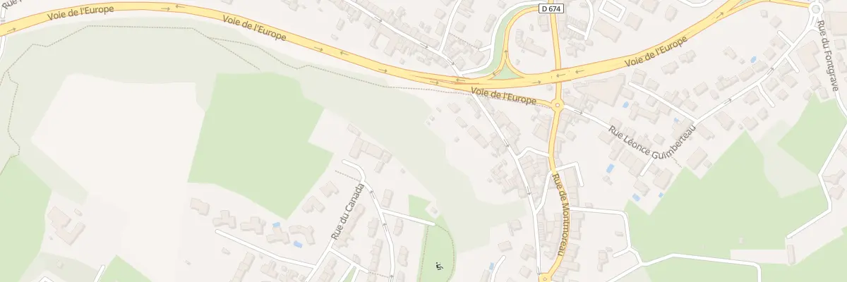 Plan du 69 Rue de Clérac à Sillac à Angoulême