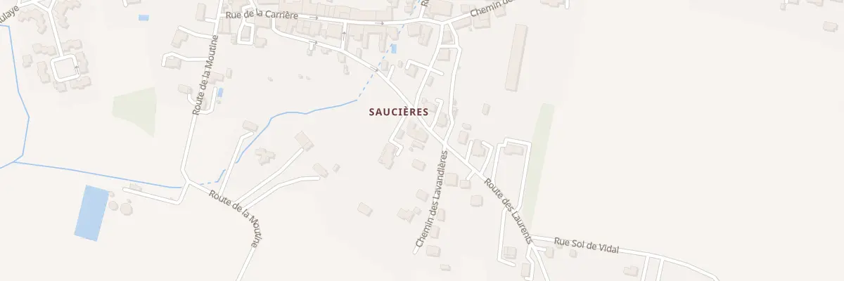 Plan du 225 Saucieres à Saint-Antoine-de-Breuilh