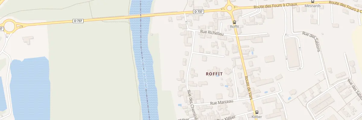Plan du 17 Rue des Cheminées à Gond-Pontouvre