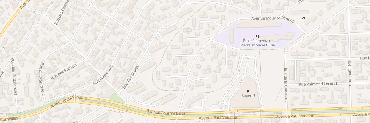 Plan du 21 Av Maurice Pimont au Havre
