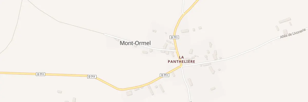 Plan du 26 La Pantheliere à Mont-Ormel