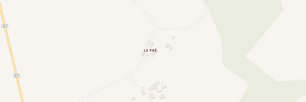 Plan du 2 Le Pre à Celle-Lévescault