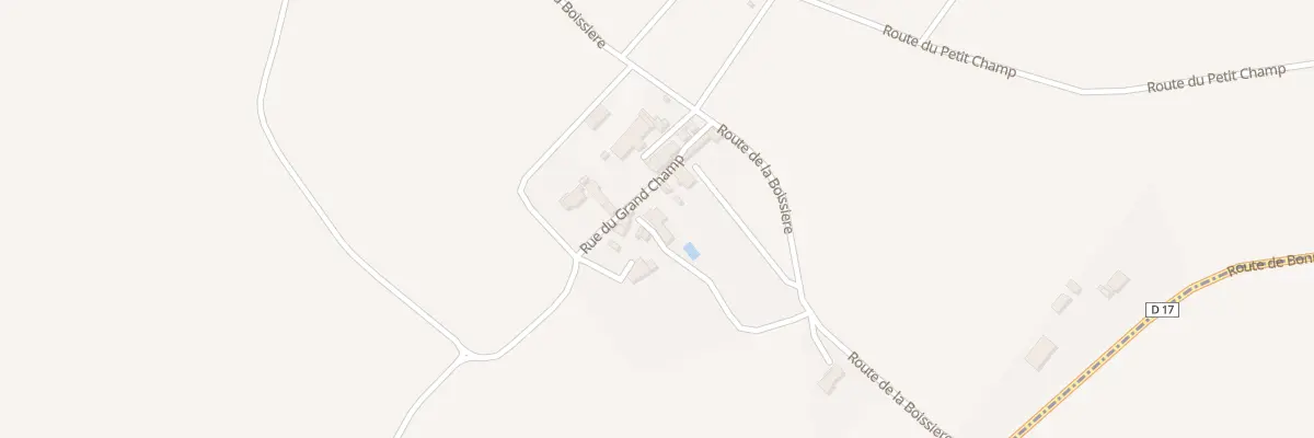 Plan du 7 Rue du Grand Champ à Saint-Romain