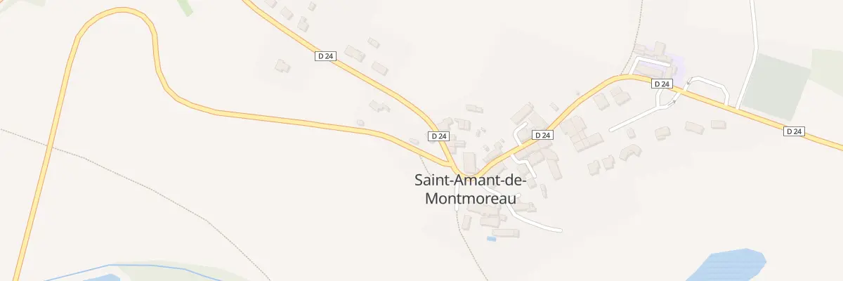 Plan du 6 Rue du Périgord à Montmoreau