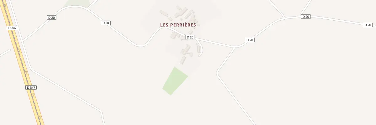 Plan du 1 Les Perrieres à Verrue