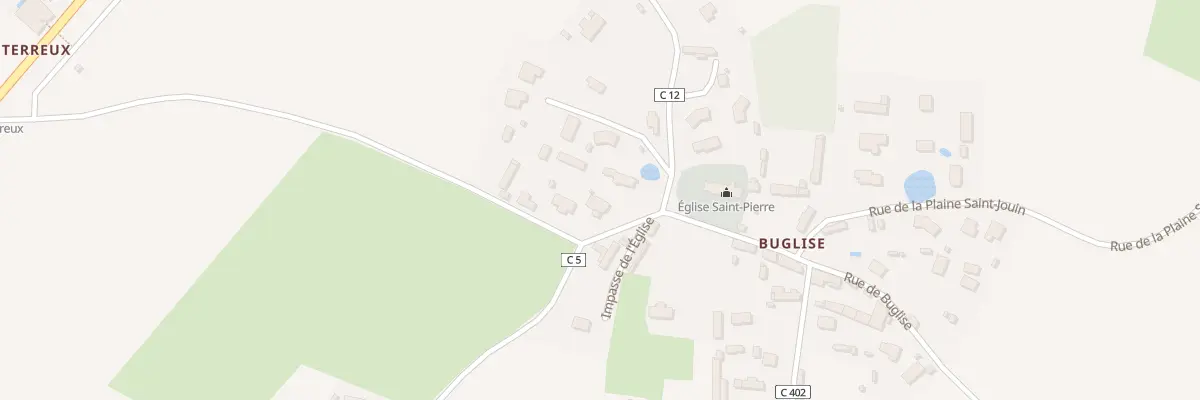 Plan du 7T Rue de Buglise à Cauville-sur-Mer