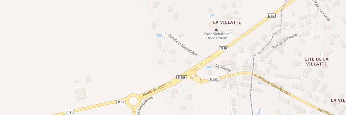 Plan du 95 Rue de la Martellière à Saint-Nicolas-de-Bourgueil