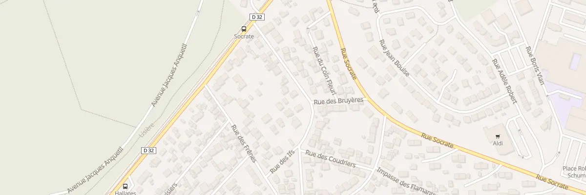 Plan du 209 Rue Pierre Loti au Havre