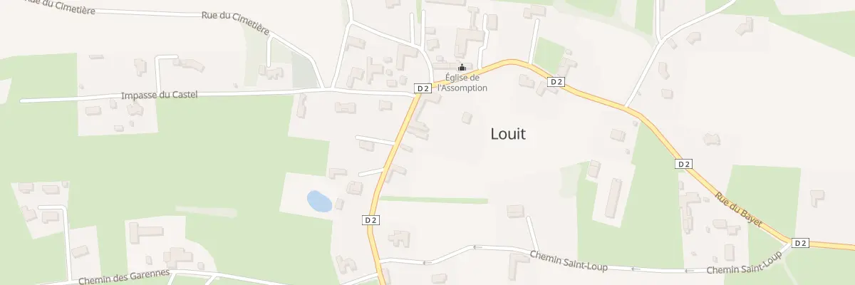 Plan du 36 Rue de l’Ovalie à Louit