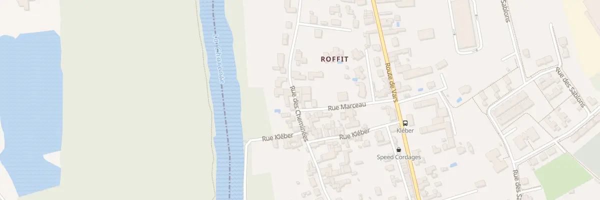 Plan du 26 Rue des Cheminées à Gond-Pontouvre
