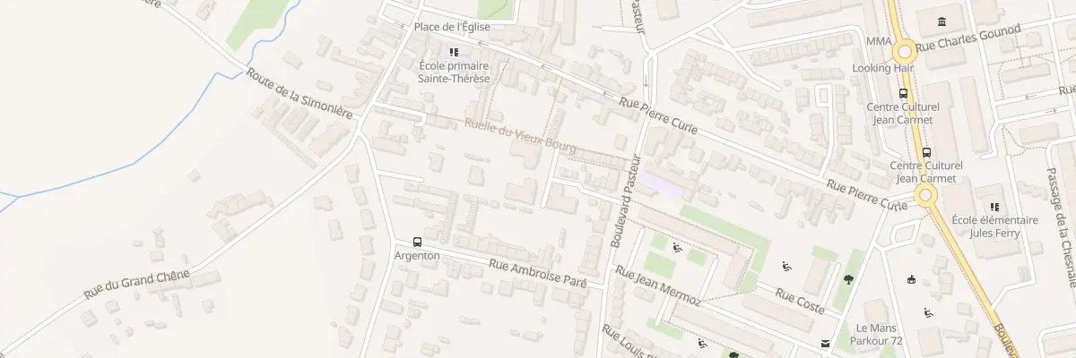 Plan du 46A Bd Pasteur à Allonnes