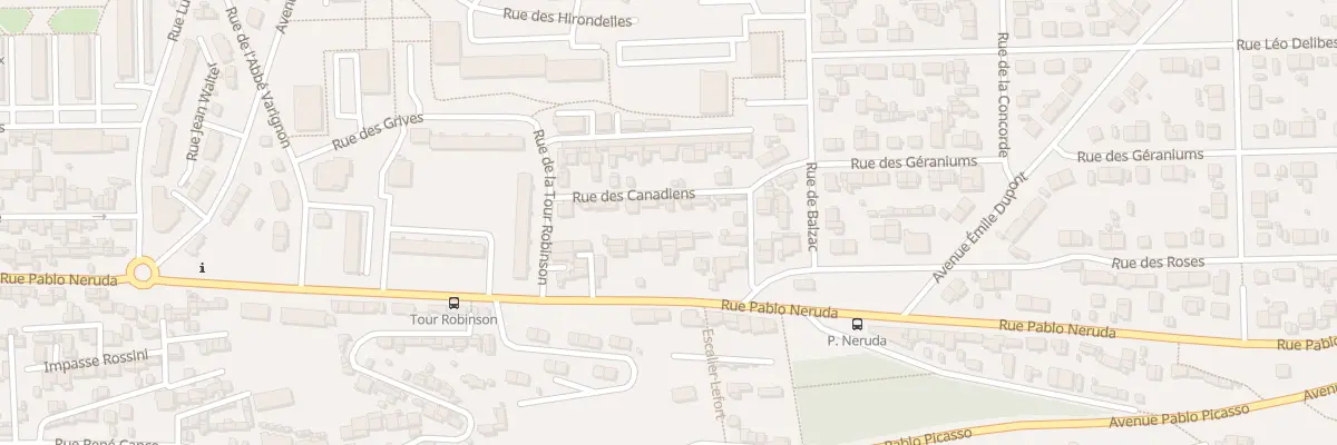 Plan du 14 Rue des Canadiens au Havre