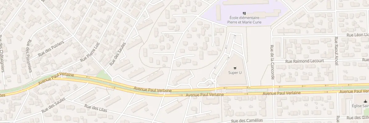 Plan du 4 Imp des Perdrix au Havre