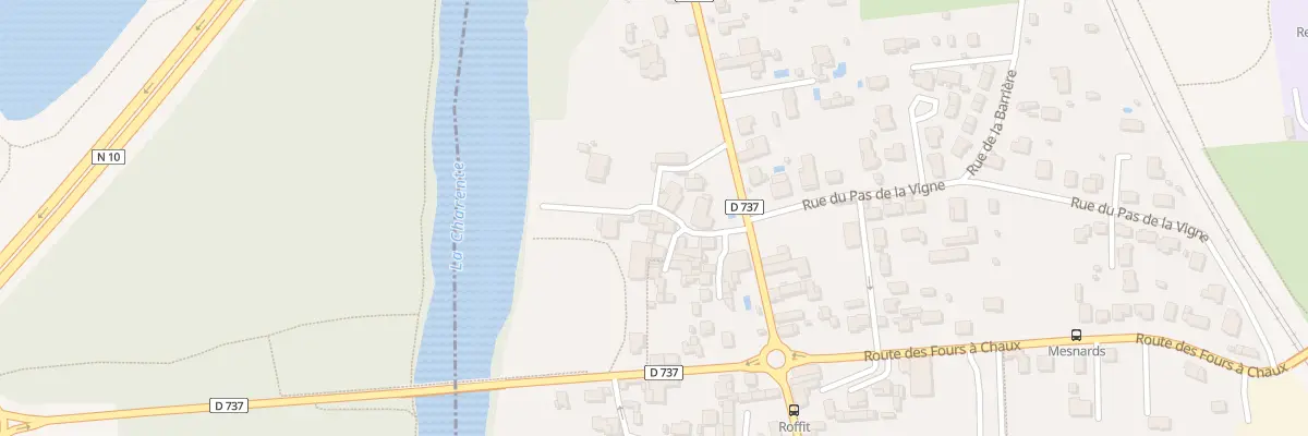 Plan du 28 Rue de la Rivière à Gond-Pontouvre