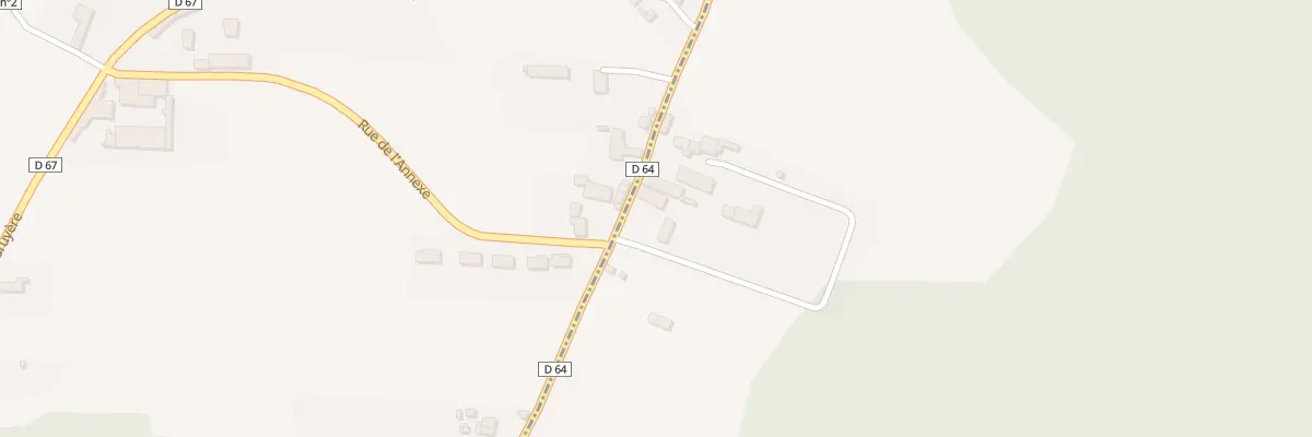 Plan du 2 Rue des Basses Chauleries à Verrue