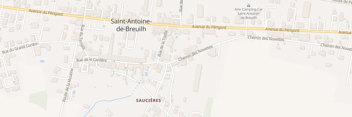 Plan du 33 Che des Novettes à Saint-Antoine-de-Breuilh