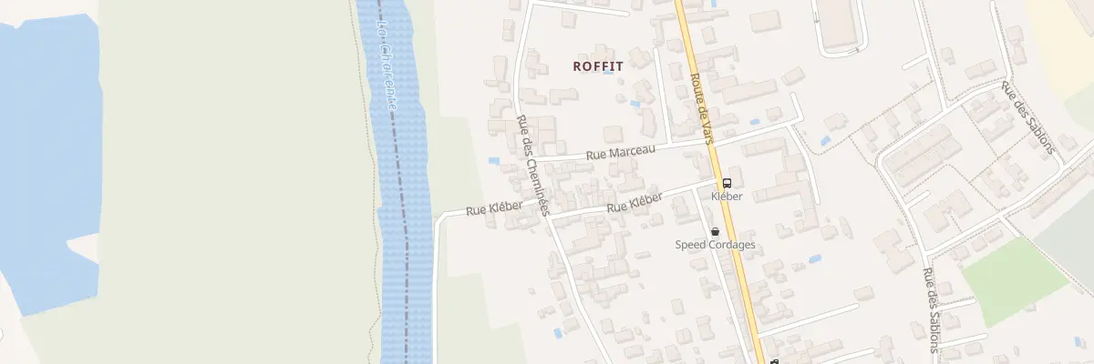 Plan du 28 Rue des Cheminées à Gond-Pontouvre