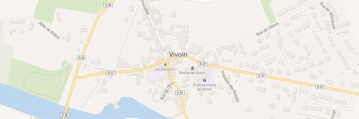 Plan du 6 Rue de Meurcé à Vivoin