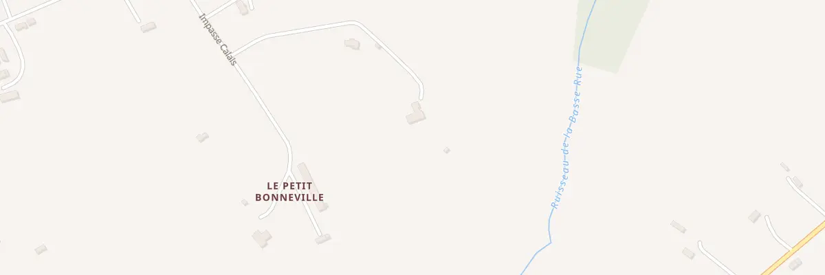 Plan du 437 Imp Calais à Englesqueville-en-Auge