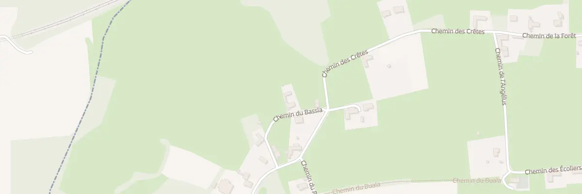 Plan du 4 Che du Bassia à Lansac