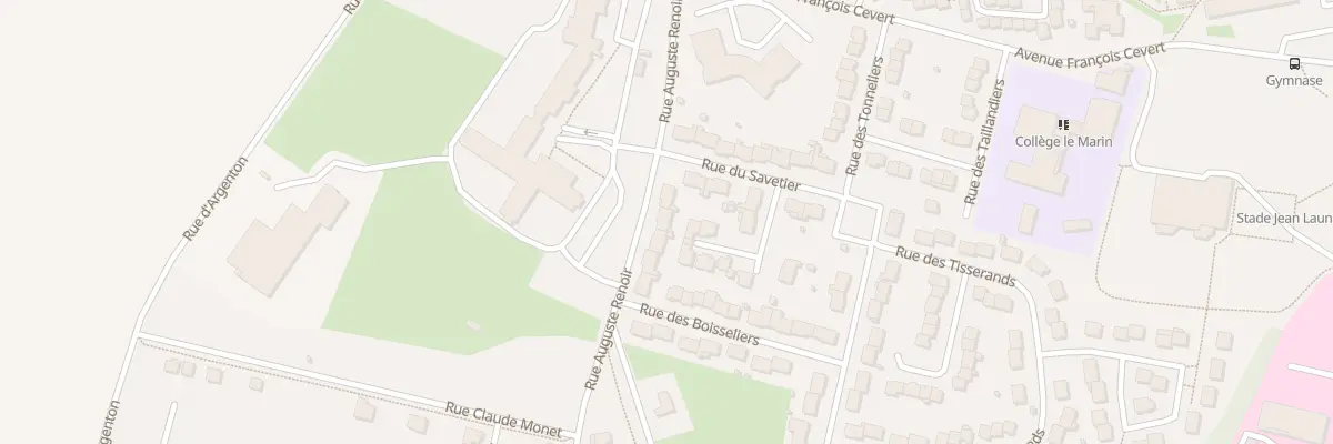 Plan du 9 Rue Auguste Renoir à Allonnes