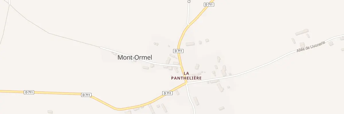 Plan du 22 La Pantheliere à Mont-Ormel