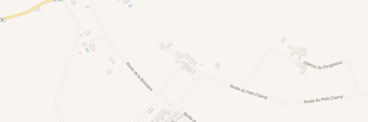Plan du 7 Rte du Petit Champ à Saint-Romain