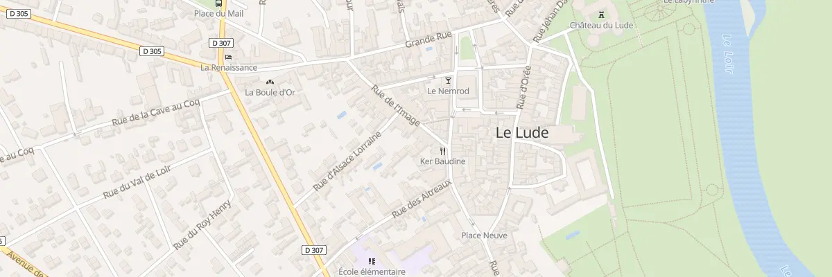 Plan du 30 Rue de l’Image au Lude