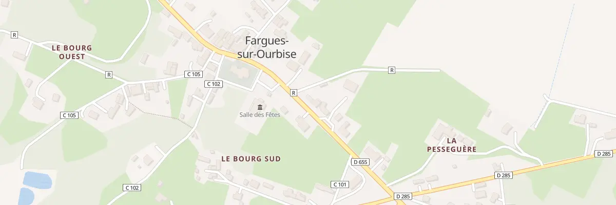 Plan du 439 Av des Platanes à Fargues-sur-Ourbise