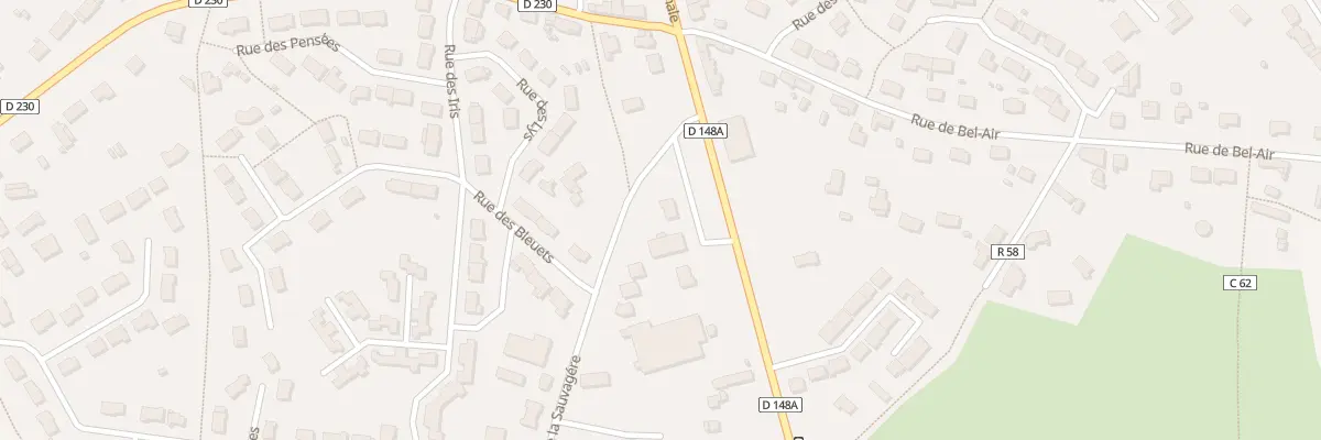 Plan du 1B Rue de la Sauvagère à La Bazoge