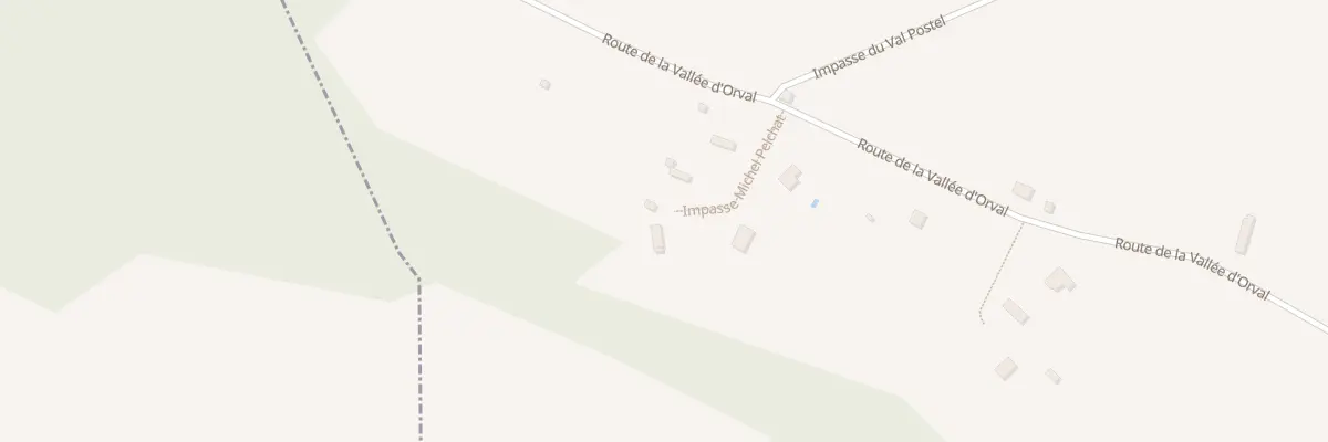 Plan du 4H Le Val Potel à Camembert
