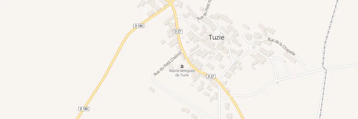 Plan du 1 Rue du Petit Chemin à Courcôme