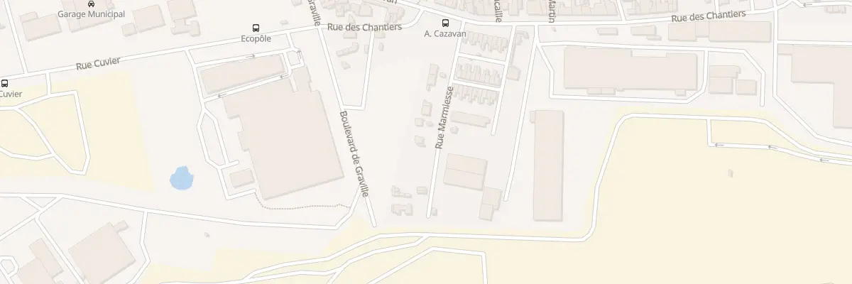 Plan du 15 Rue Marmiesse au Havre
