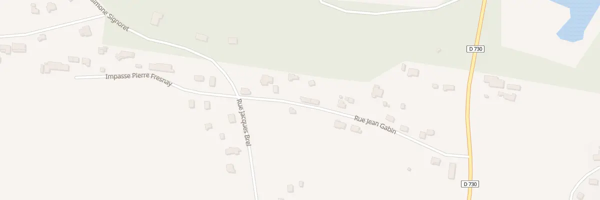 Plan du 16 Rue Jean Gabin à Montpon-Ménestérol
