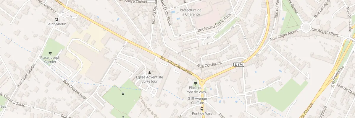 Plan du 49 Rue Corderant à Angoulême