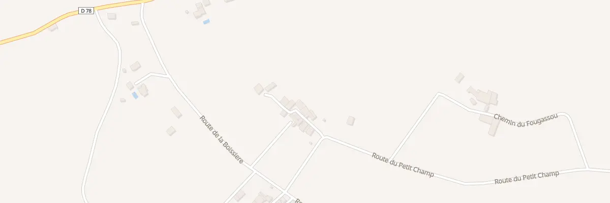 Plan du 8 Rte du Petit Champ à Saint-Romain
