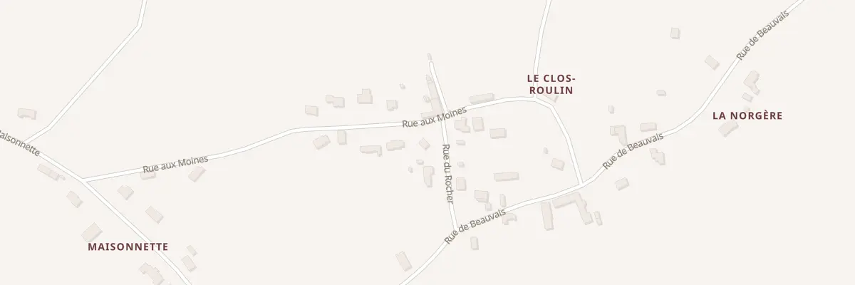Plan du 5 Rue aux Moines à La Chapelle-près-Sées