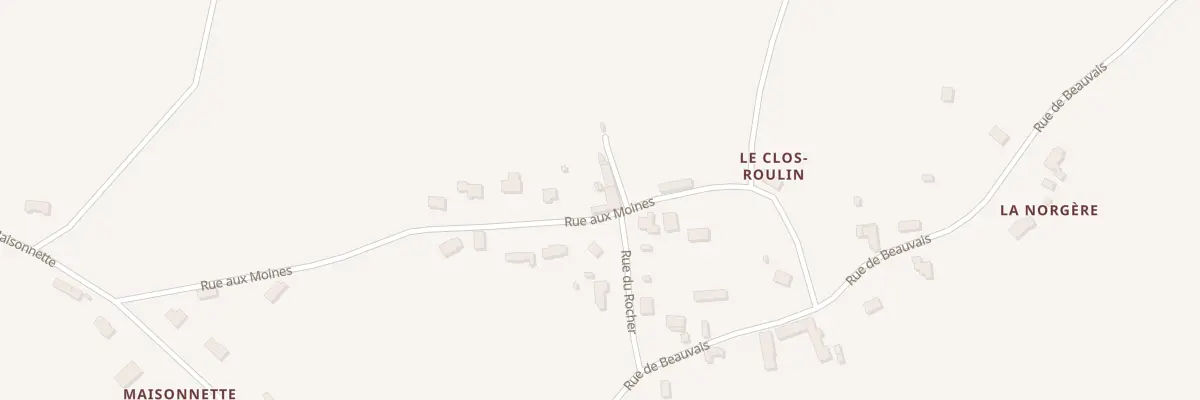 Plan du 6 Rue aux Moines à La Chapelle-près-Sées