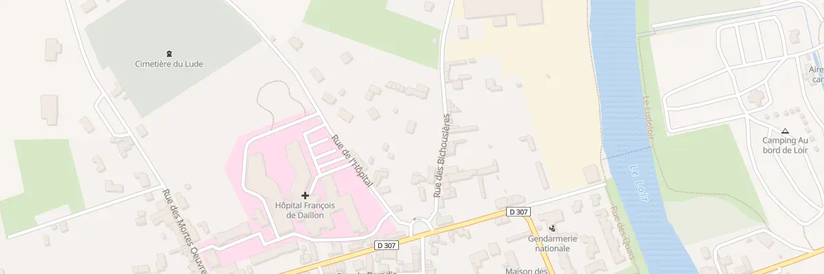Plan du 7B Rue des Bichousieres au Lude