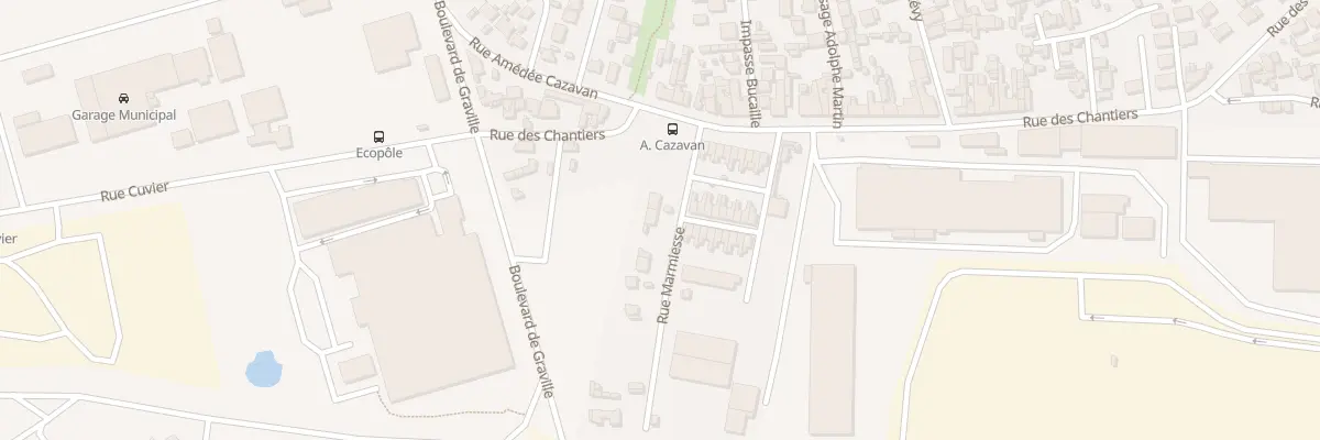 Plan du 21 Rue Marmiesse au Havre