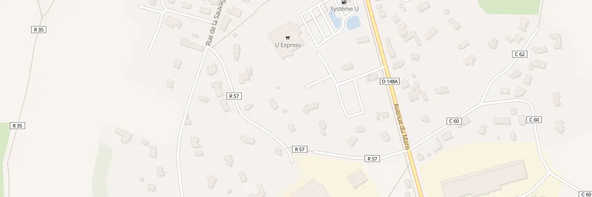 Plan du 20 Rue des Bouvreuils à La Bazoge
