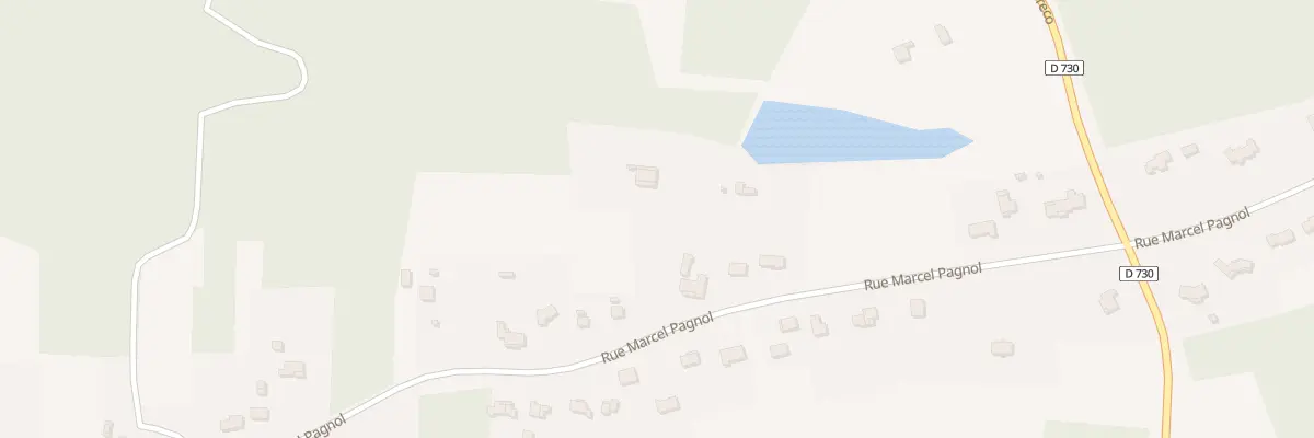 Plan du 2034 Rue Marcel Pagnol à Montpon-Ménestérol