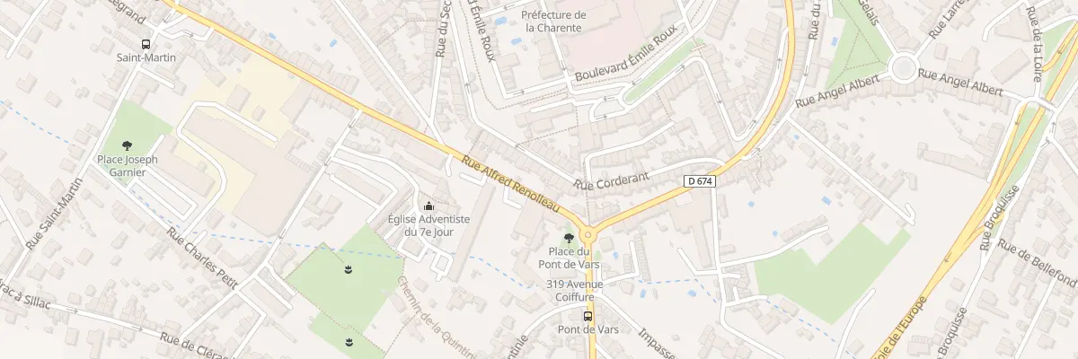 Plan du 41 Rue Corderant à Angoulême